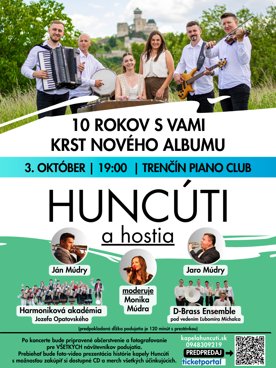 kapela Huncúti - tá správna kapela na každý event